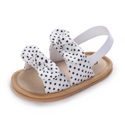 VALEN SINA 0-18M Newborn Baby Girls Summer Shoes Sandals First Walkers Newborn Shoes Casual Soft Sole Sandals Toddler Shoes (Available)