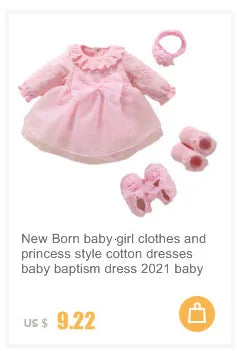 Newborn Baby Girl Dress Baptism Dress White Christening Clothes For Baby Girl Lace Vestido Bebe Robe Bapteme 3 6 9 Months