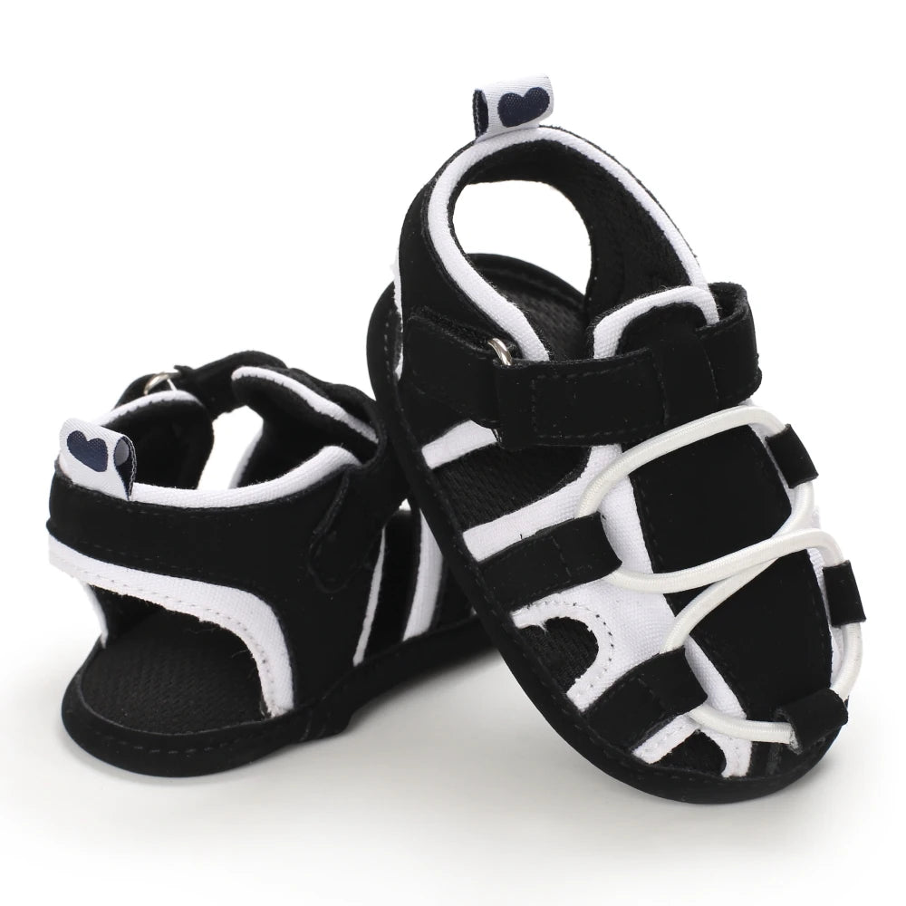 VALEN SINA 0-18M Newborn Baby Girls Summer Shoes Sandals First Walkers Newborn Shoes Casual Soft Sole Sandals Toddler Shoes (Available)