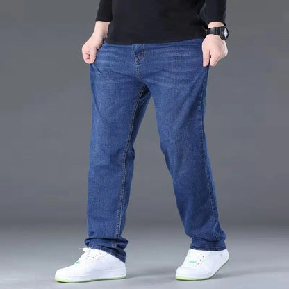 10XL Oversize Jeans For Men Fashion Loose Trousers Pants Plus Size Jeans Baggy Daily Work Clothing Big Jeans Trousers Pants Man (Available)