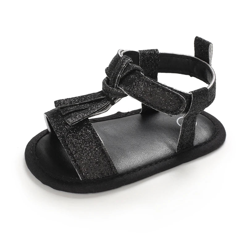 VALEN SINA 0-18M Newborn Baby Girls Summer Shoes Sandals First Walkers Newborn Shoes Casual Soft Sole Sandals Toddler Shoes (Available)