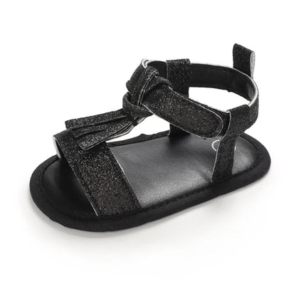 VALEN SINA 0-18M Newborn Baby Girls Summer Shoes Sandals First Walkers Newborn Shoes Casual Soft Sole Sandals Toddler Shoes (Available)