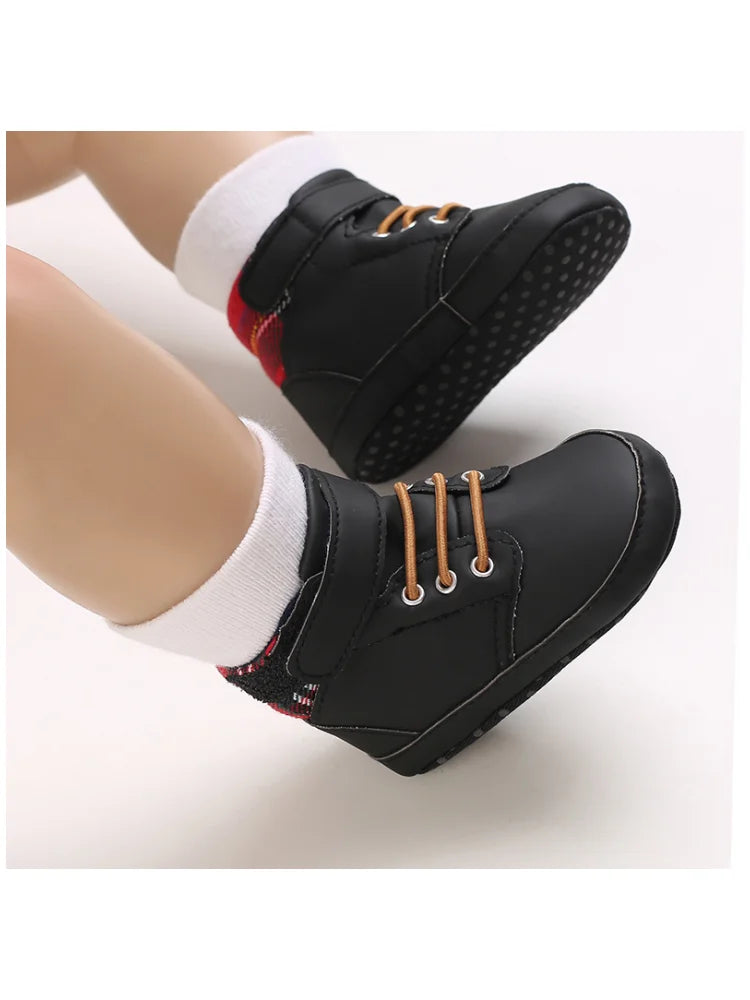 Spring/Autumn/Winter Newborn Children's Soft Sole Anti-slip Sports Shoes 0-1 Years Old Baby Boy Shoes Fashion Sports Shoes