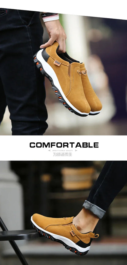 2025 New Men's Casual Sports Shoes for Outdoor Walking, Lightweight, Fashionable, and Comfortable Shoes, Size 38-50 Plus