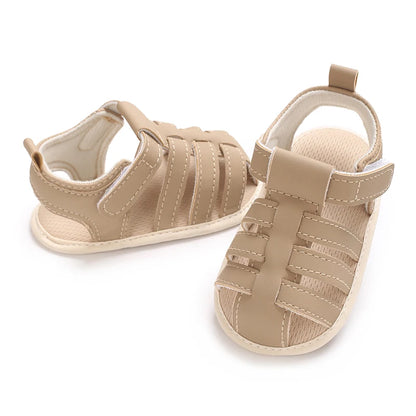 VALEN SINA 0-1Year Newborn Baby Boys Summer Shoes Sandals First Walkers Newborn Shoes Casual Soft Sole Sandals