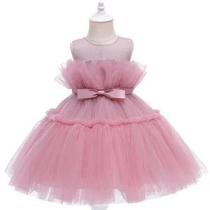 Girls Party Dress White Bridesmaid Dresses For Girls Wedding Evening Prom Gown Kids First Communiom Formal Vestidos