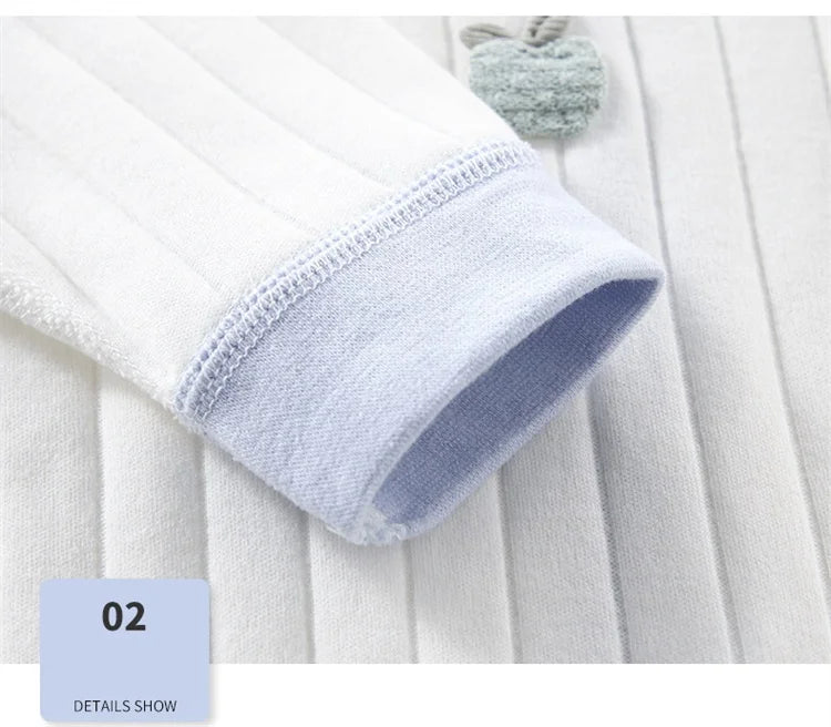 Newborn Baby Girl Boy Romper Cotton Solid Soft Infant Jumpsuit With Cloud Casual Clothes For Girls Boy Spring Autumn 0-6Months