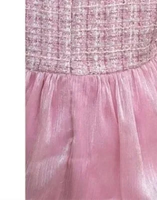 2025 Newborns Baby Dresses Sets for Girls Children's Elegant Dress forPlaid Vestidos Birthday Winter Infants Knitted Sweater
