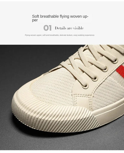 Fashion Sneakers for Men Light Mesh Breathable Outdoor Walking Loafers Male Flats Zapatos Para Hombres Luxury Men‘s Casual Shoes  (Available)