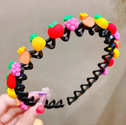 Hair Accessories for Girls Ties Headbands Band Bandeaux Scrunchie Bandana Fashion Haarband Korean Tiara Cheveux Fille Kids Cute