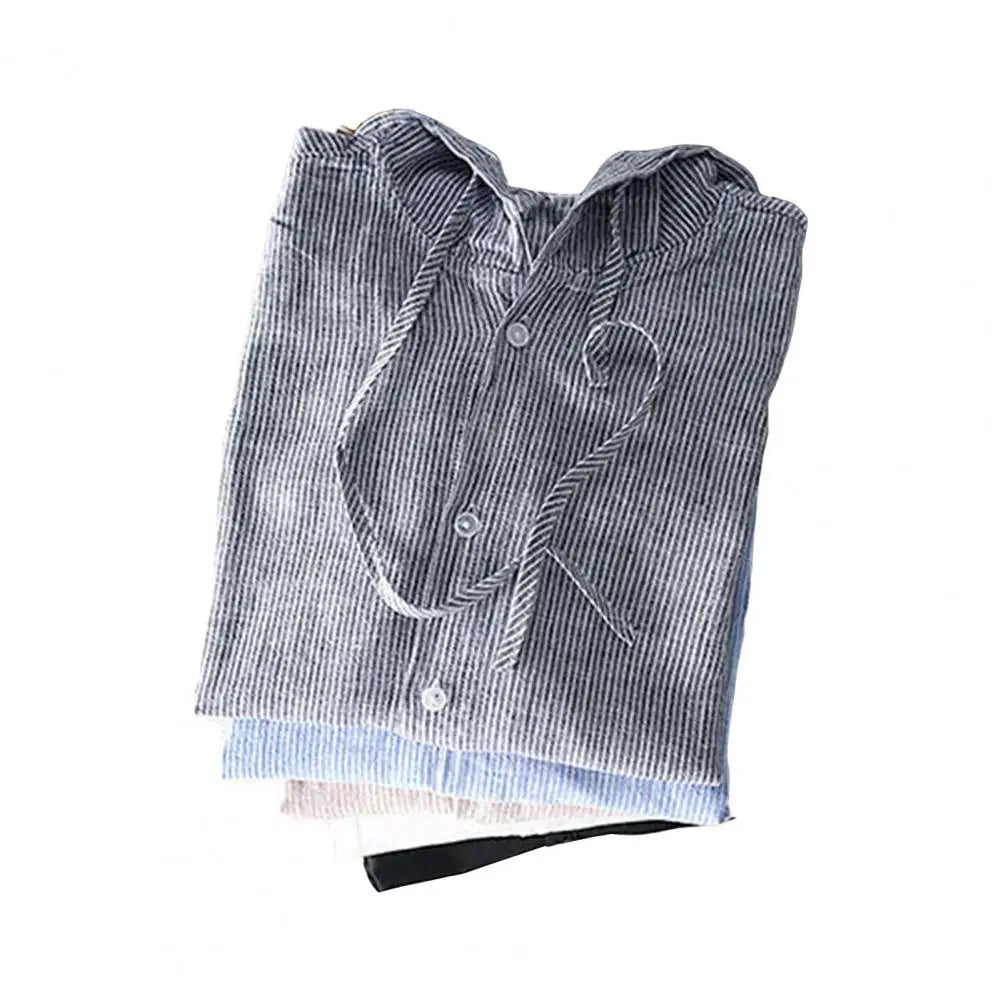 Men Summer Shirt Sun Anti UV Long Sleeve Hooded Drawstring Single breasted Soft Loose Breathable Cardigan Coat Top (Available)