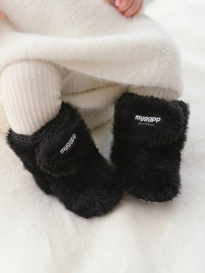Baby Boy Girl Boots Newborn Shoes Winter Snow Anti-Slip Soft Sole Warm Infant Toddler Prewalker Booties