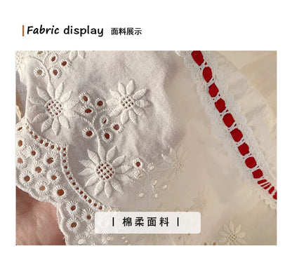 Summer Girl Dress New Fashion Versatile Summer Dress Exquisite Sweet Lace Girl Clothes Simple Ruffled Princess Skirt Ropa Niña