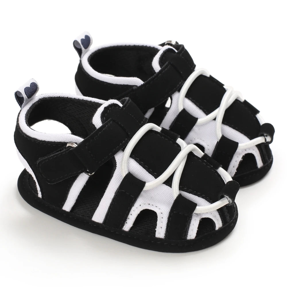 VALEN SINA 0-18M Newborn Baby Girls Summer Shoes Sandals First Walkers Newborn Shoes Casual Soft Sole Sandals Toddler Shoes (Available)