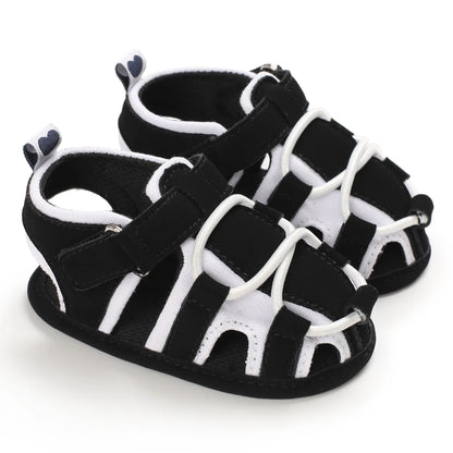 VALEN SINA 0-18M Newborn Baby Girls Summer Shoes Sandals First Walkers Newborn Shoes Casual Soft Sole Sandals Toddler Shoes (Available)