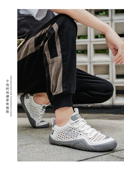 Shoes For Men Mesh Sneakers Summer Casual Breathable Sports Outdoor Hiking Tennis Running Designer Luxury Platform Loafers   (Available)