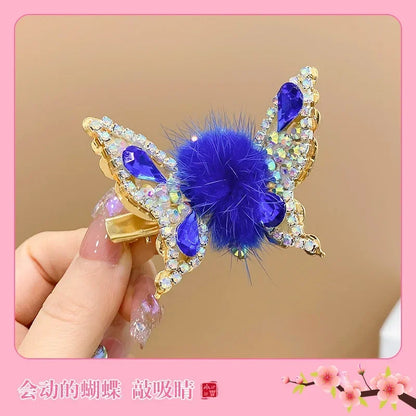 Clip Hair Accessories for Girls Butterfly Kids Bows Haar Clip Pins Pince Cheveux Cute Bands Star Barette Cheveux Fille Korean