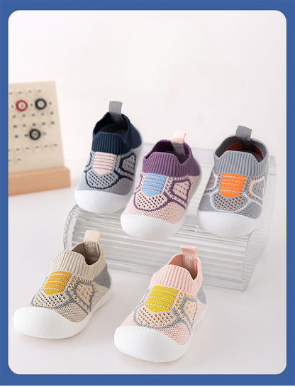 New children's toddler shoes hit spring and autumn casual versatile baby shoes soft sole kick