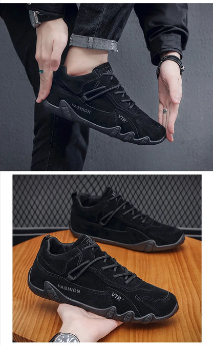 men shoes breathable non slip work shoes for male fashion sneakers outdoor walking flats (Available)