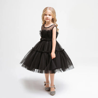Girls Party Dress White Bridesmaid Dresses For Girls Wedding Evening Prom Gown Kids First Communiom Formal Vestidos