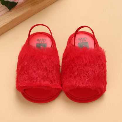 VALEN SINA 0-18M Newborn Baby Girls Summer Shoes Sandals First Walkers Newborn Shoes Casual Soft Sole Sandals Toddler Shoes (Available)