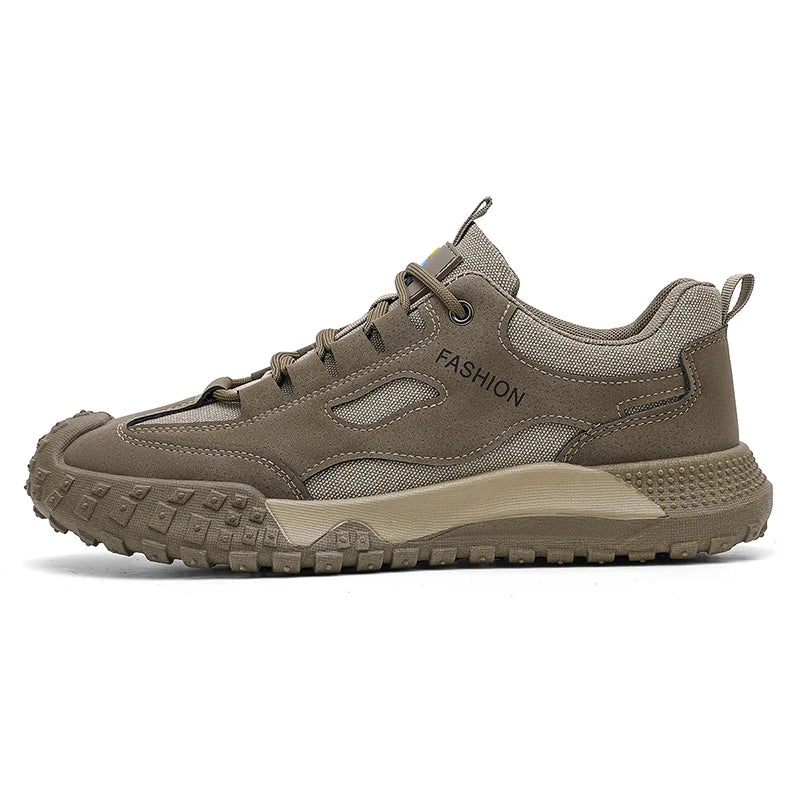Men's casual sports shoes, soft sole with anti-slip properties, safety shoes for work in the outdoors, outdoor work and leisure