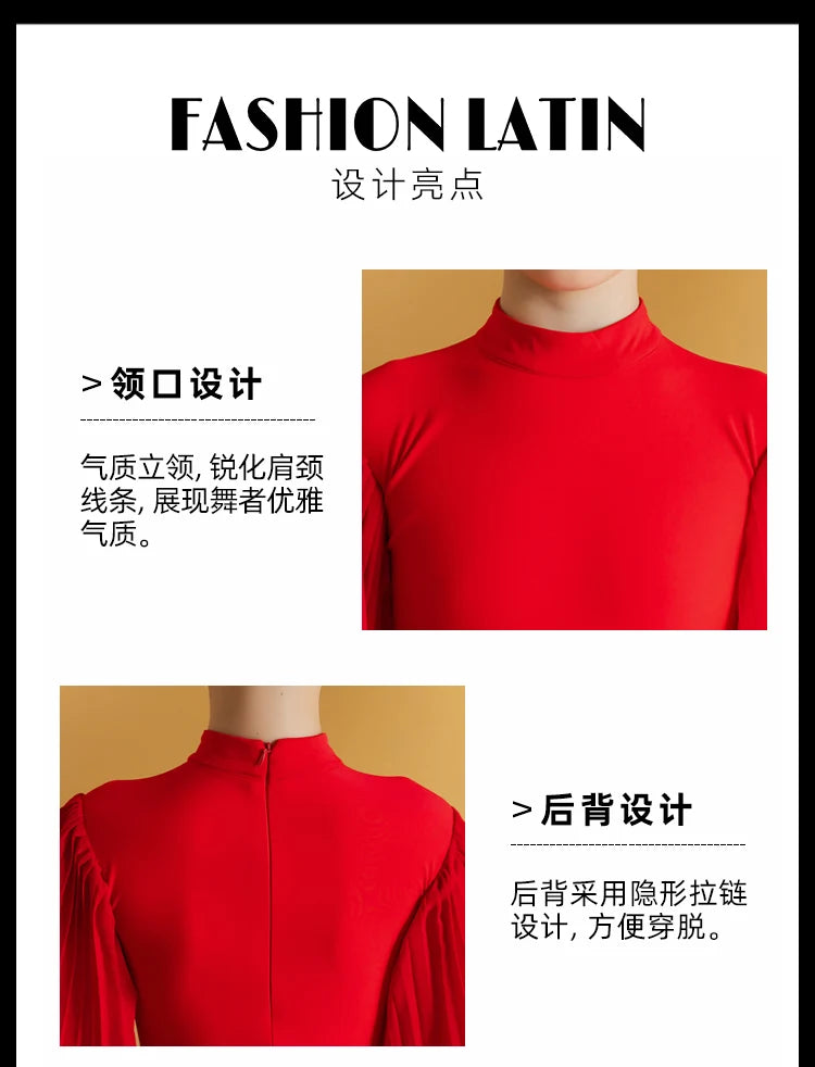 Girl New modern dance dress, girls' ballroom dance, waltz, high-end professional social dance, large skirt performance dress