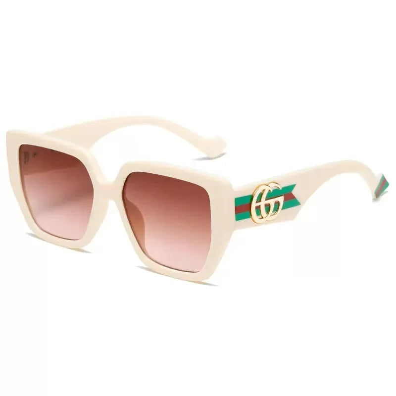 New trend sunglasses for men and women advanced retro sunglasses square ins wind punk glasses