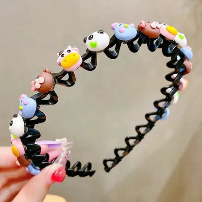 Hair Accessories for Girls Ties Headbands Band Bandeaux Scrunchie Bandana Fashion Haarband Korean Tiara Cheveux Fille Kids Cute