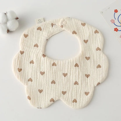 Newborn Baby Bibs Infant Burp Cloths Baby Stuff Feeding Drool Bandana Saliva Towel Toddler Bib Baby Accessories Dropshipping