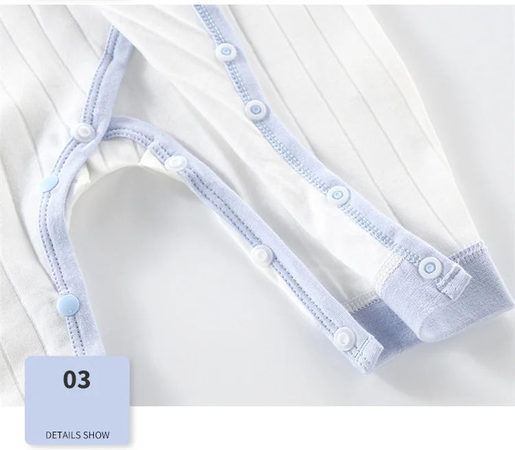 Newborn Baby Girl Boy Romper Cotton Solid Soft Infant Jumpsuit With Cloud Casual Clothes For Girls Boy Spring Autumn 0-6Months