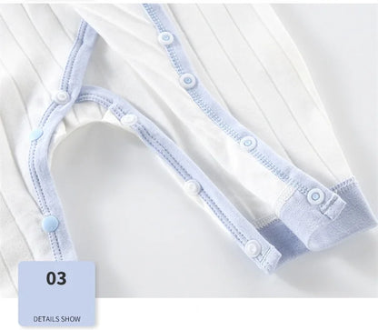 Newborn Baby Girl Boy Romper Cotton Solid Soft Infant Jumpsuit With Cloud Casual Clothes For Girls Boy Spring Autumn 0-6Months