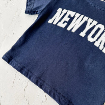 Summer Hot Baby Boys Clothes Pure Cotton Short Sleeved+Shorts Set Letter Printed T-shirt Sports Set Baby Girl Newborn 2PCS