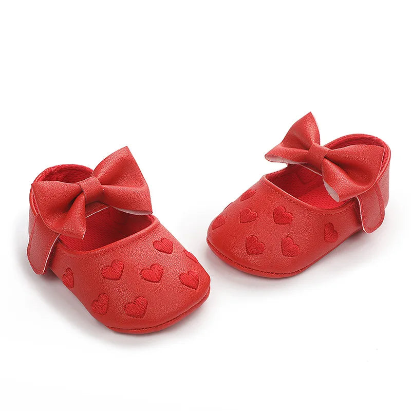 0-18Month Newborn Baby Shoes Classic Love Leather Boy Girl Shoes Multicolor Toddler First Walkers Infant Shoes Baby Boy Shoes
