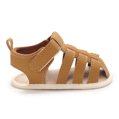 VALEN SINA 0-1Year Newborn Baby Boys Summer Shoes Sandals First Walkers Newborn Shoes Casual Soft Sole Sandals