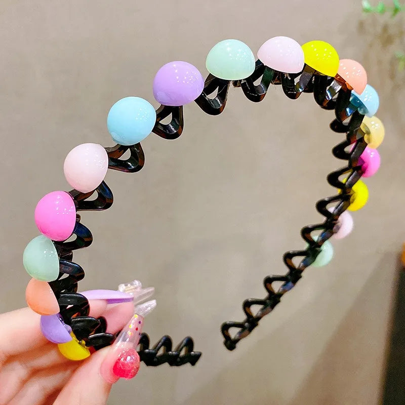 Hair Accessories for Girls Ties Headbands Band Bandeaux Scrunchie Bandana Fashion Haarband Korean Tiara Cheveux Fille Kids Cute