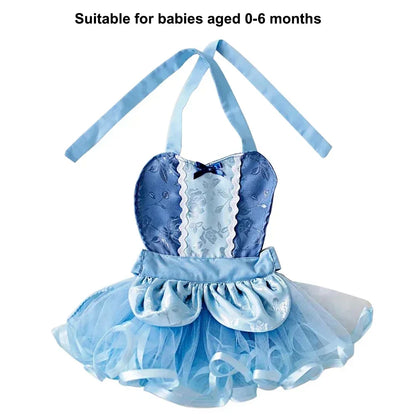 Newborn Photography Clothing Princess Dress 1 Month Old 3 Month Old Baby Girl Infant Set for Photoshoot and Clothing Outfit