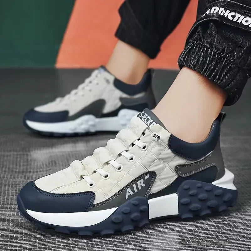 Men's Shoes 2023 Summer New Sports Shoes Comfortable Casual Thick Soled  Running Training Shoes обувь мужская кожаная