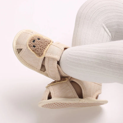 Cute Cartoon 0-18M Newborn Baby Girls Summer Shoes Sandals First Walkers Newborn Shoes Casual Soft Sole Sandals Toddler Shoes