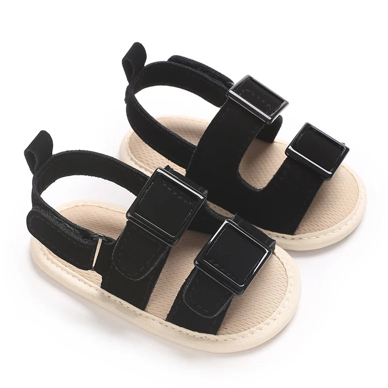 VALEN SINA 0-1Year Newborn Baby Boys Summer Shoes Sandals First Walkers Newborn Shoes Casual Soft Sole Sandals