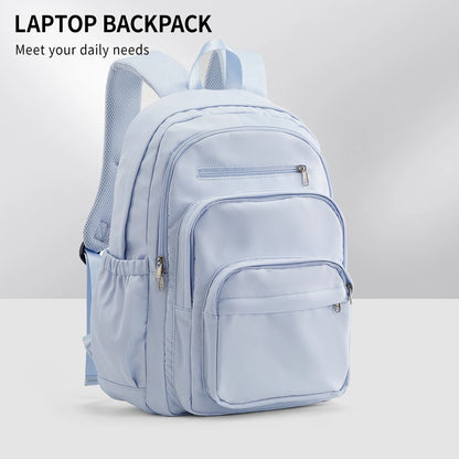 School Bag for 15.6 Inch Laptop Backpack for School Kids Girls Large Capacity Light Weight Backpack Women Fashion College Bag