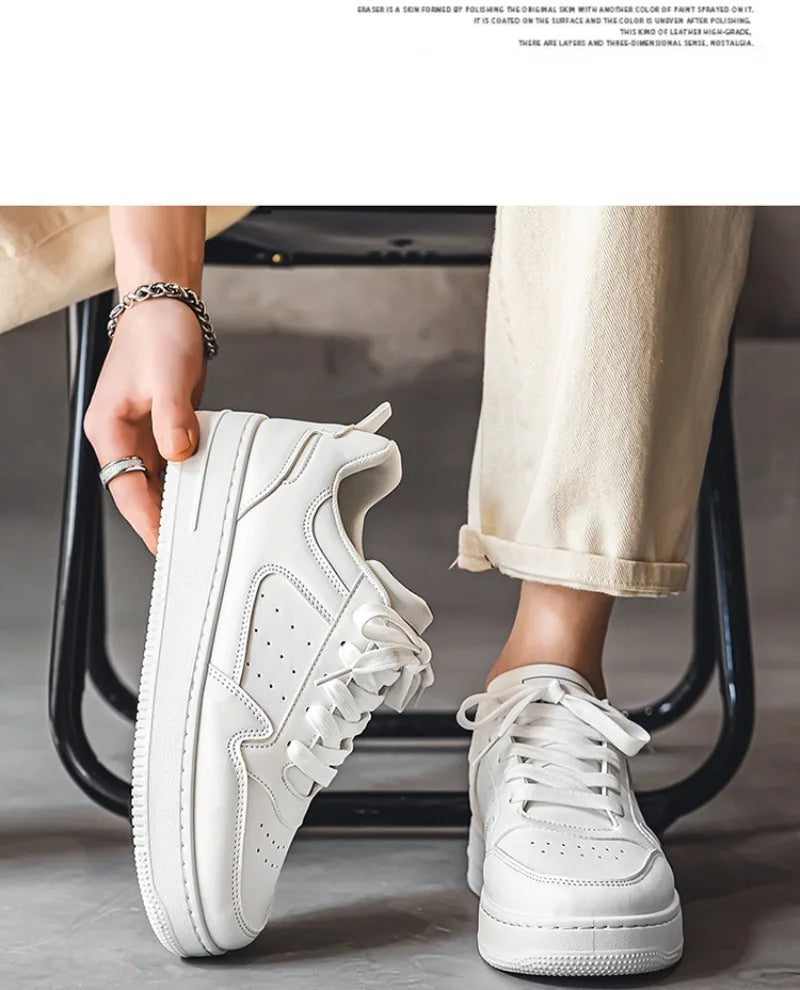 Men's Shoes Classic Black White Sneakers Fashion Tenis Training Shoes for Men Youth Student Sports Running Shoe New Casual Shoes