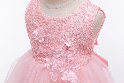 Newborn Clothes Baby Princess Christmas Dresses For Baby Girls Birthday Dress Infant Party Evening Baptism Wedding Gown 0-24M