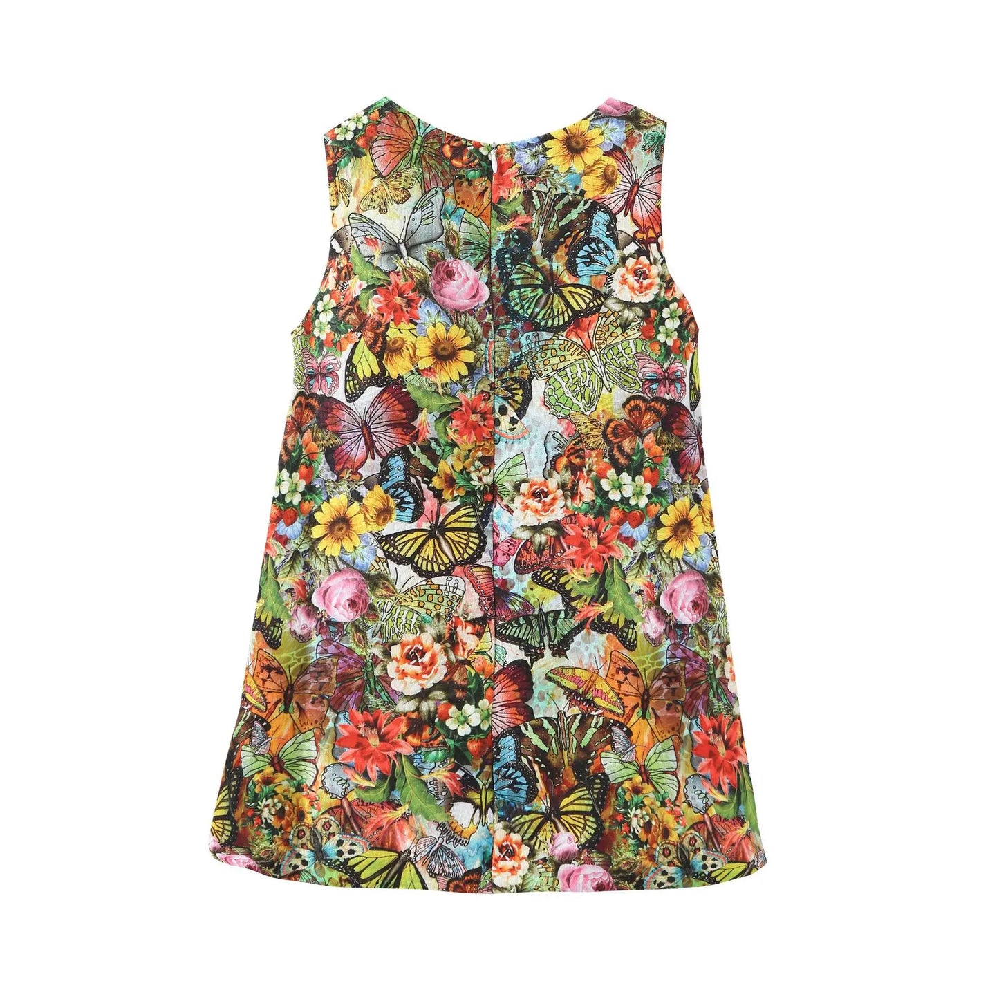 Young Children Vestidos De Fiesta Sleeveless Girls Summer Dresses Princess Girl Dresses European Style Wedding Girl Clothes