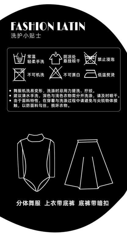 Girl New modern dance dress, girls' ballroom dance, waltz, high-end professional social dance, large skirt performance dress
