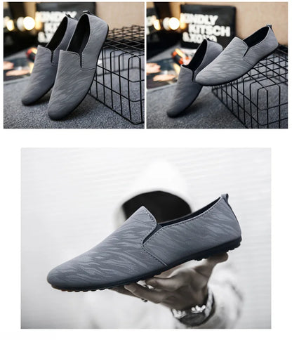 Shoes for Man New Men Fashionable Canvas Breathable Flat Bottomed Walking Shoes with Lightweight Sports Shoes Men's Sneakers (Available)