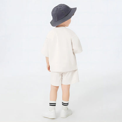 Summer Fashion Baby Boys Clothes Sets For 1-6Yrs Kids Short Sleeve Tee + Shorts Kids Toddler Boy Outfits