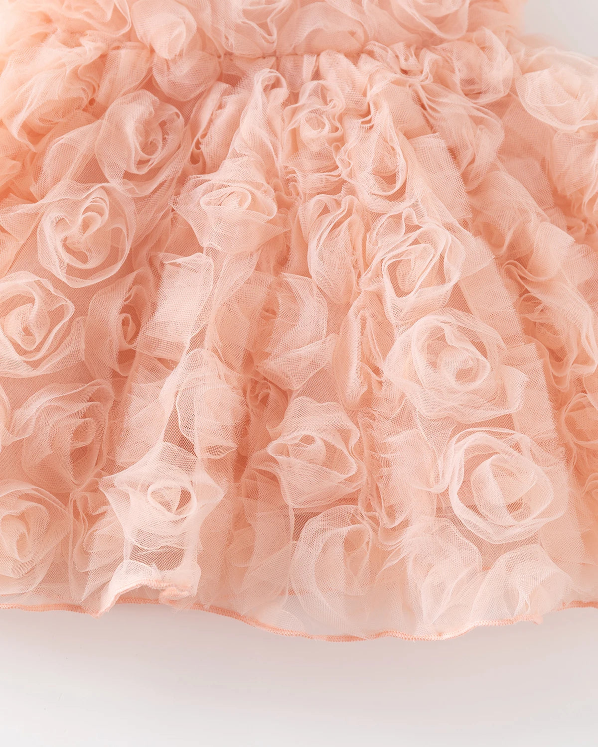 Toddler Kids Dresses for Girls Roses Flower Summer Pinafore Dress Princess Baby Clothes