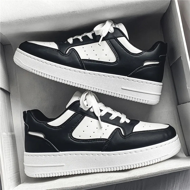 Men's Shoes Classic Black White Sneakers Fashion Tenis Training Shoes for Men Youth Student Sports Running Shoe New Casual Shoes