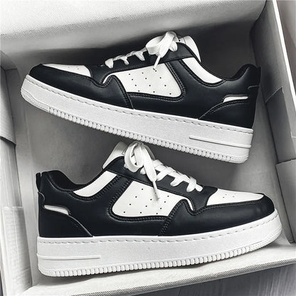 Men's Shoes Classic Black White Sneakers Fashion Tenis Training Shoes for Men Youth Student Sports Running Shoe New Casual Shoes